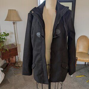 Rampage Black Pea Coat